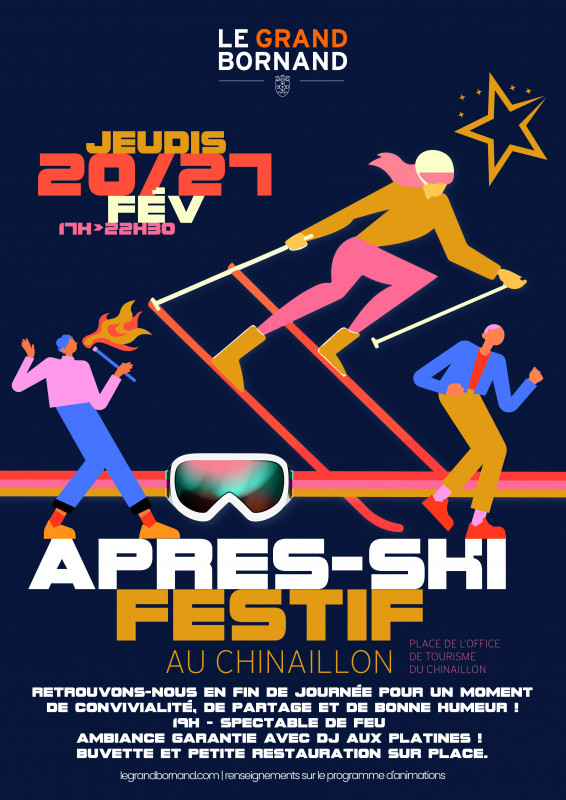 Affiche Après-ski festif