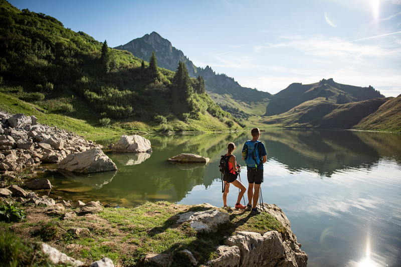 randonnée pédestre - lac de Lessy