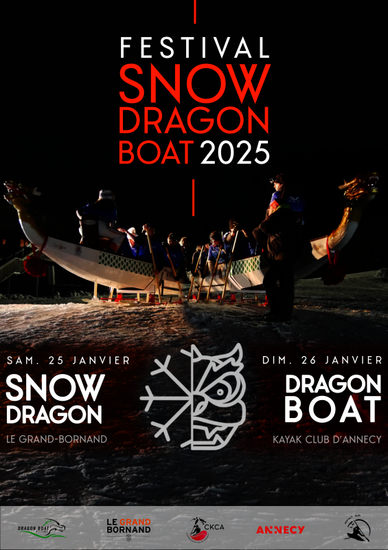 Affiche Snow dragon boat