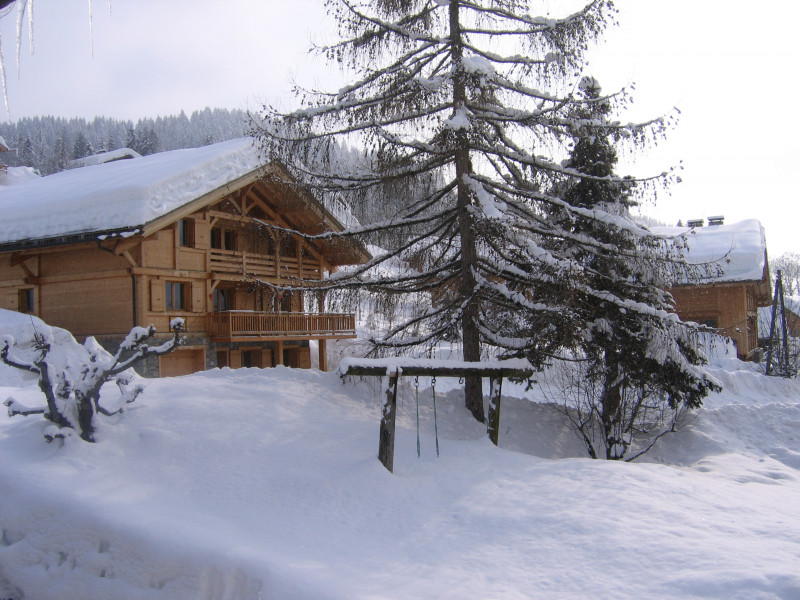 le chalet l'hiver