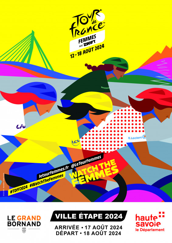 Tour de France Femmes avec Zwift 2024