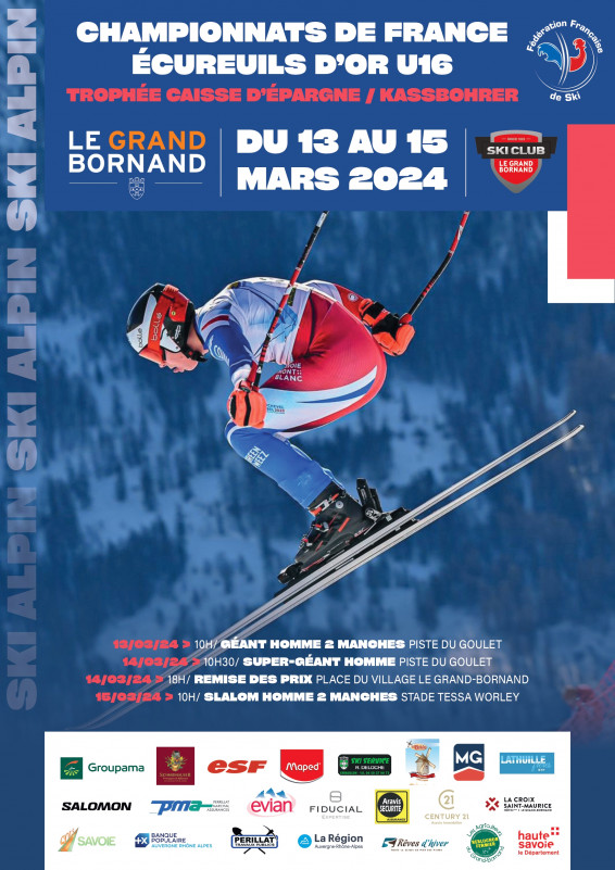 Affiche championnats de France U16