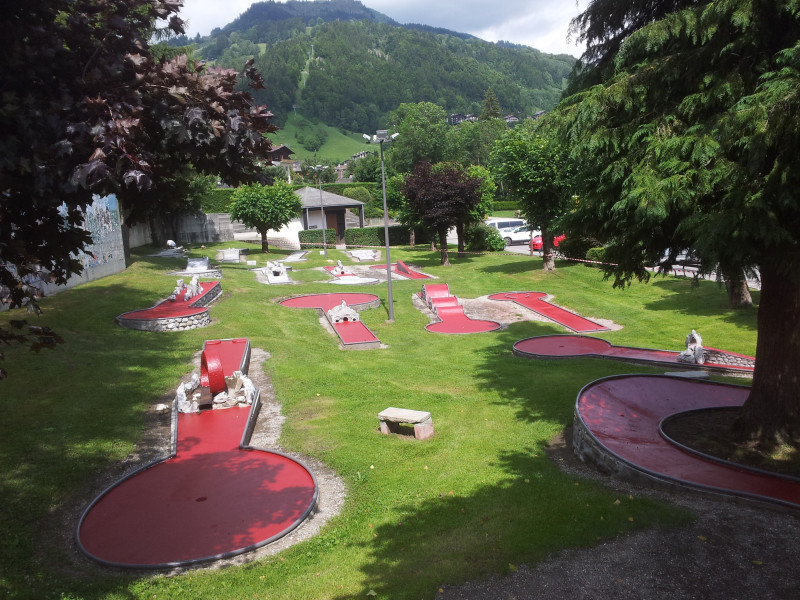 Mini golf au Grand-Bornand Village