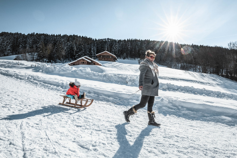 Piste de luge du Rosay