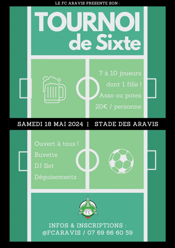 Affiche tournoi de sixte