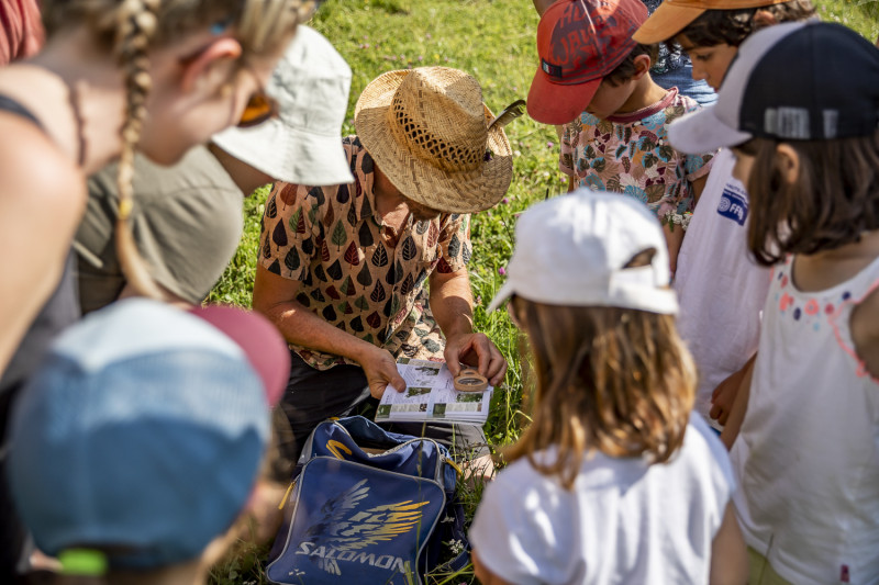Workshop 7-11 years Gathering and making spruce and fir syrup_Le Grand-Bornand