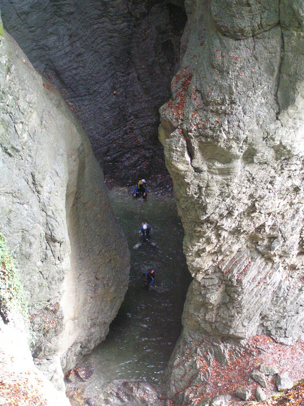 Canyoning avec un guide