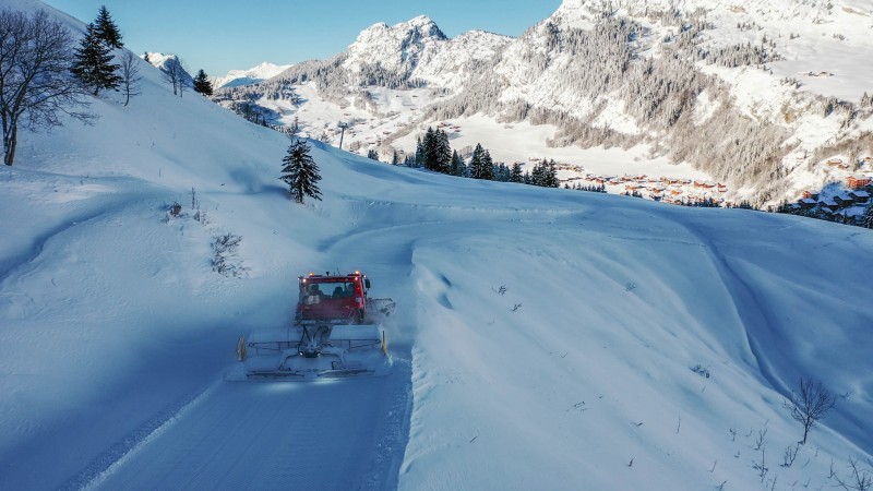 Dameuse au Grand-Bornand