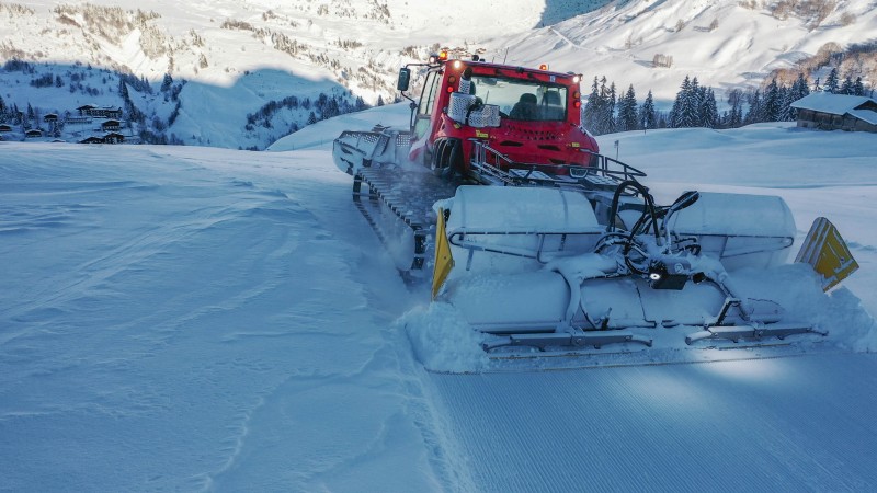 Dameuse au Grand-Bornand