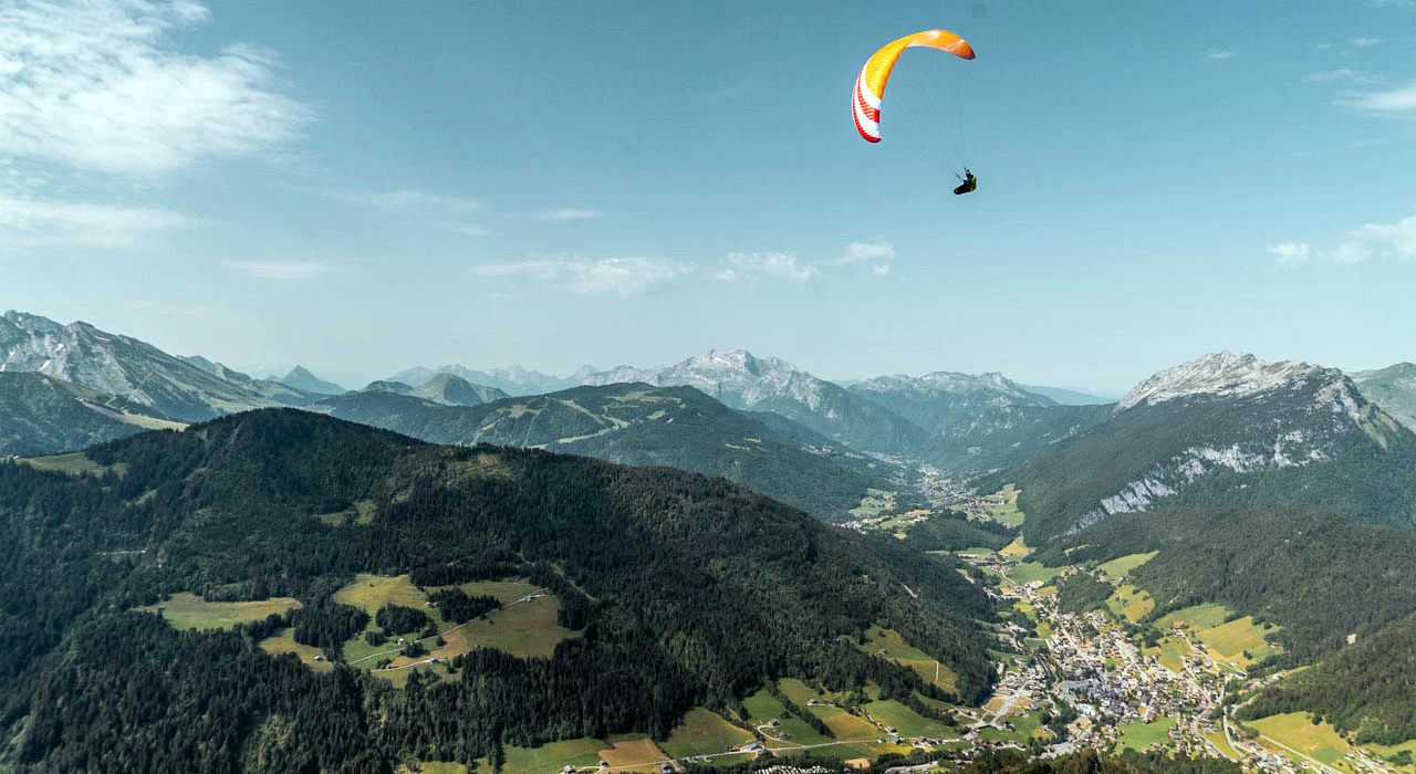 le grand bornand, parapente - © M. Giacometti