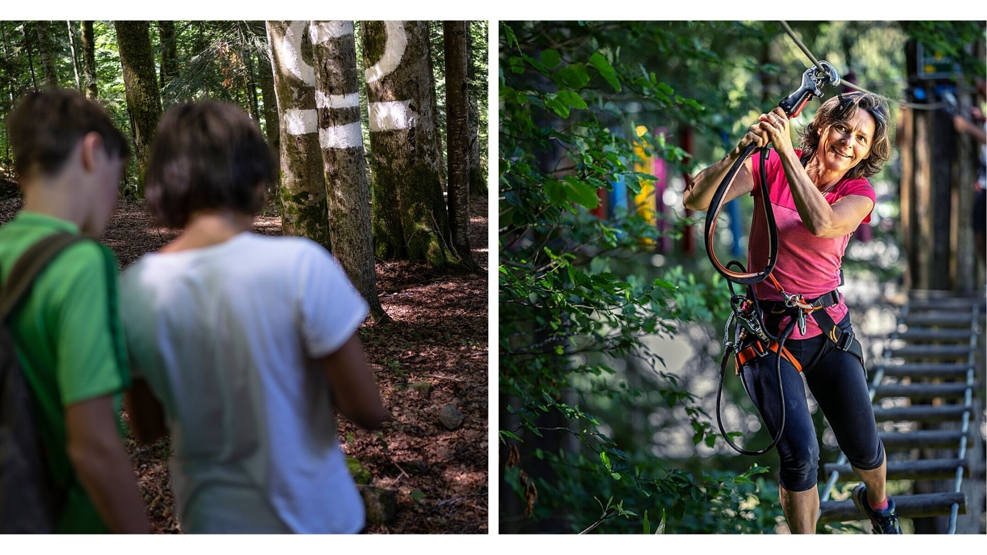 le grand bornand,parc aventure,escape game