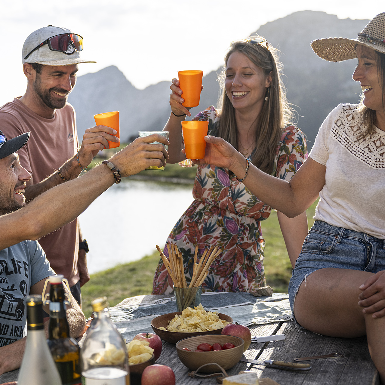 Pic-nic au lac de la Cour - Le Grand-Bornand - © T.Vattard