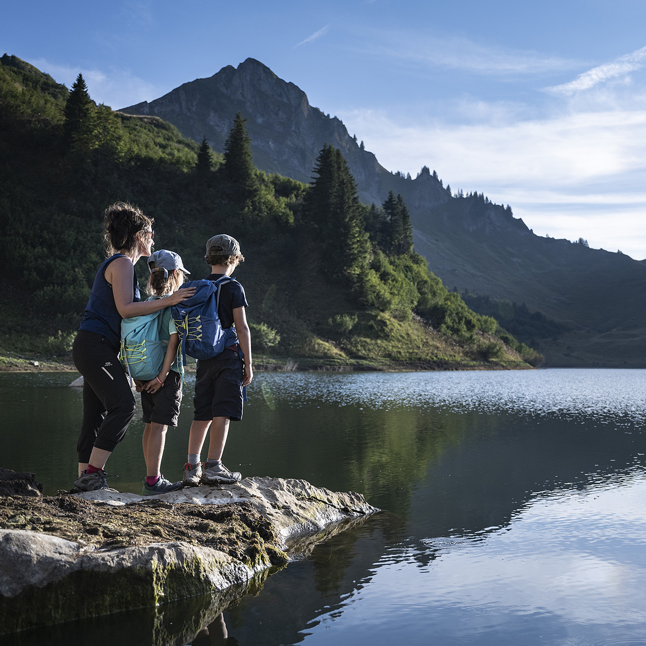 Rando au lac de Lessy - Le Grand-Bornand - © T.Vattard