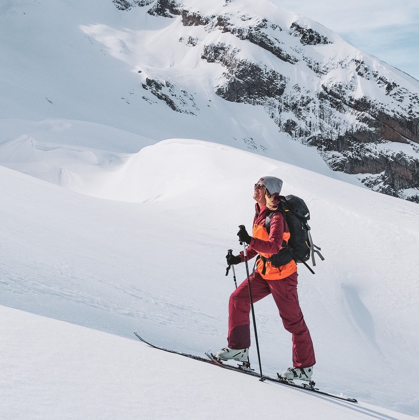 Ski de randonnée au Grand-Bornand - © P.Guilbaud