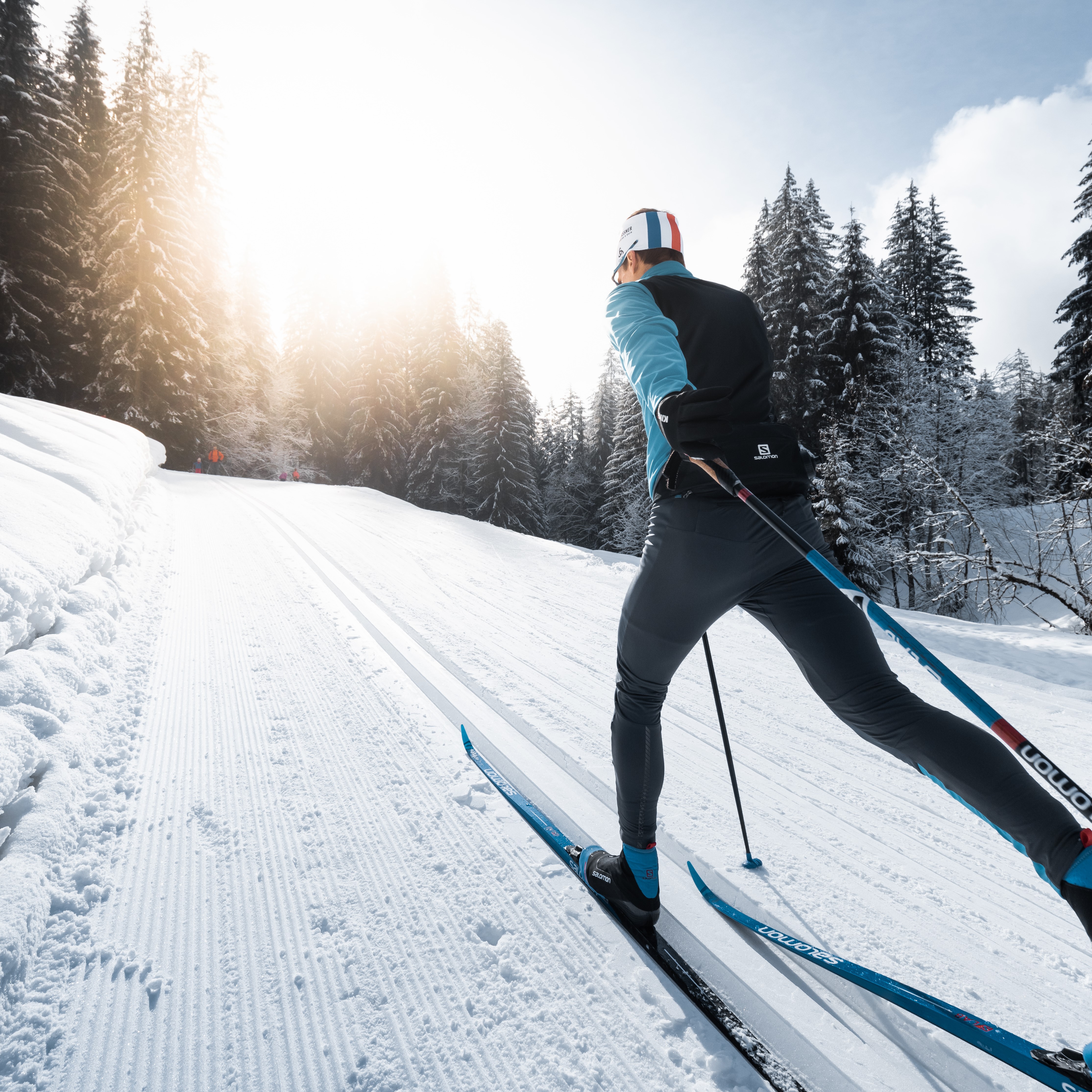 Ski de fond au Grand-Bornand - © C.Chabod