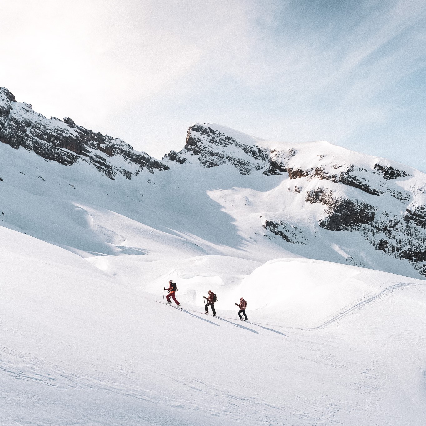 Ski de randonnée - © P.Guilbaud