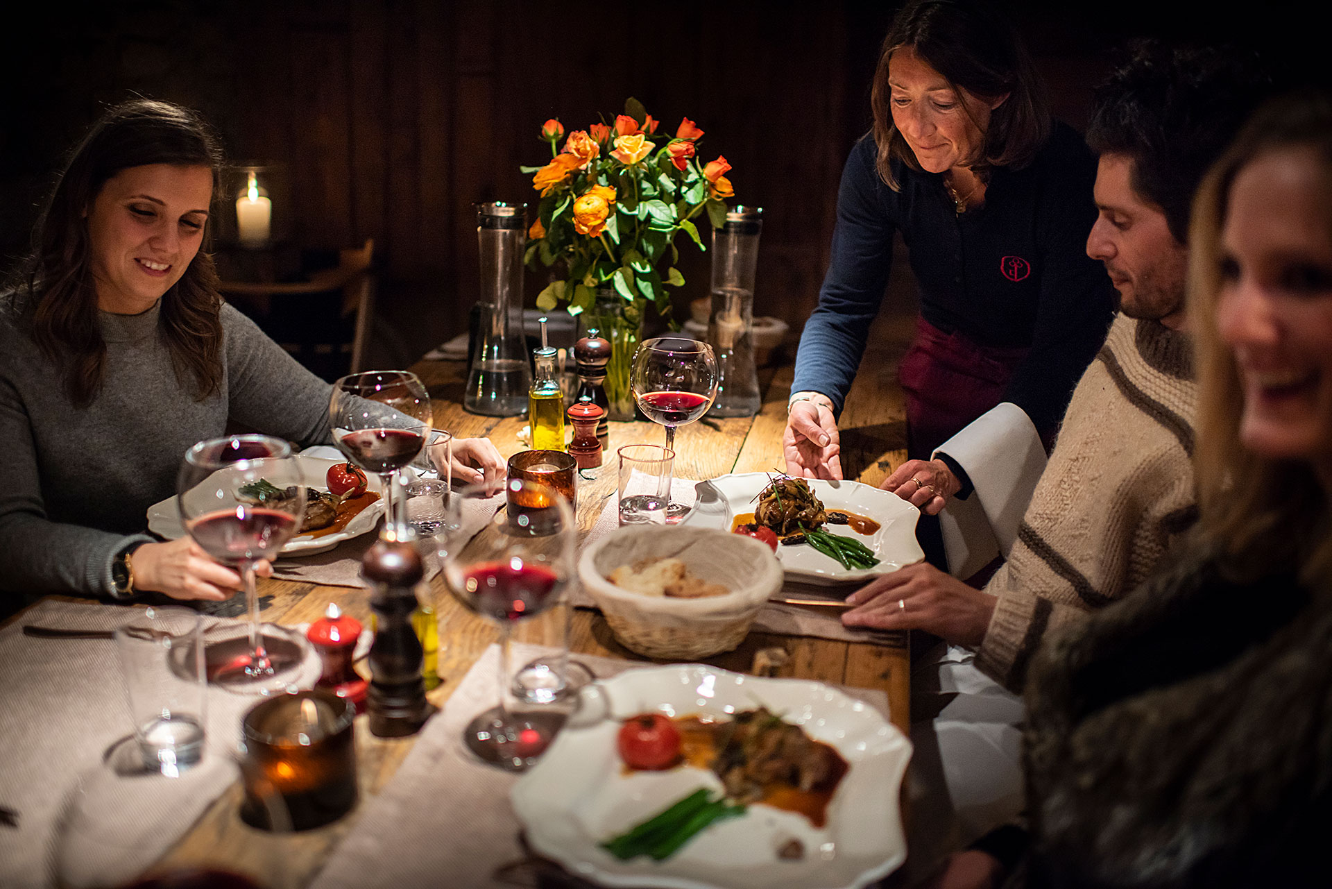 Dîner Chalet 1864 - © T. Vattard