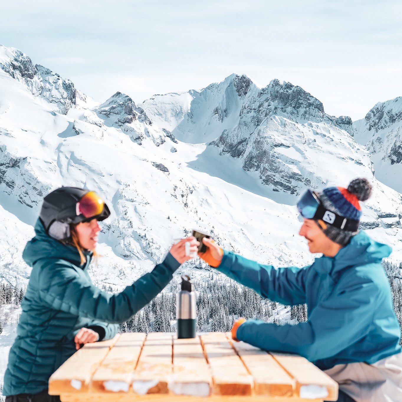 Ski lifestyle au Grand-Bornand - © P.Guilbaud