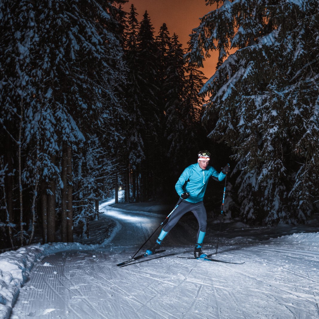 Ski nordique en nocturne - © C.Hudry