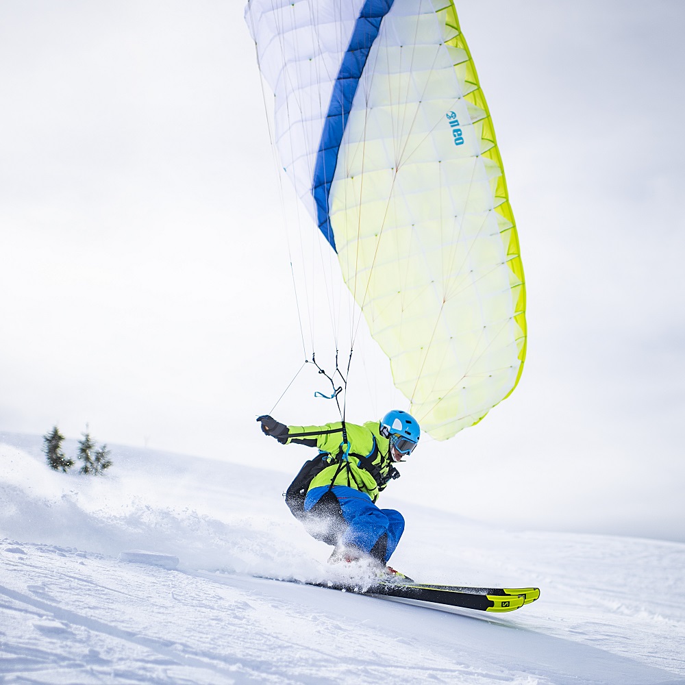 Speed-riding au Grand-Bornand - © T.Vattard