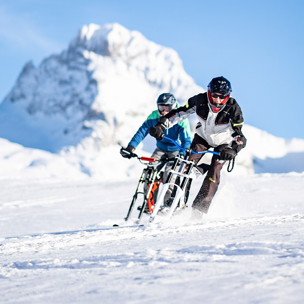 Véloski au Grand-Bornand - © T.Vattard