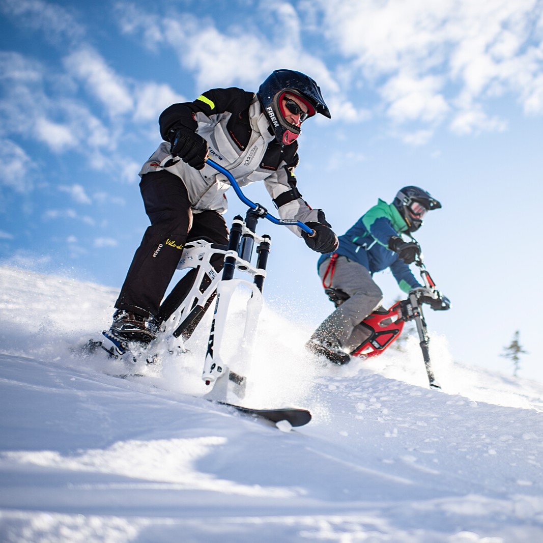 Véloski au Grand-Bornand - © T.Vattard