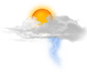 Ciel variable, orages isolés