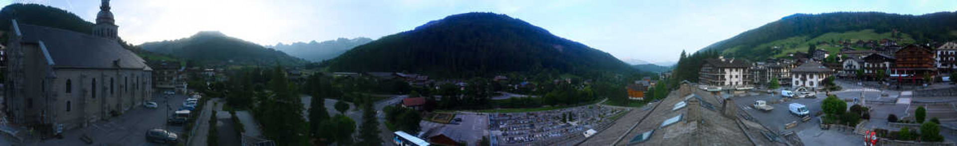  Webcam Le Grand-Bornand - Village - 1000 m