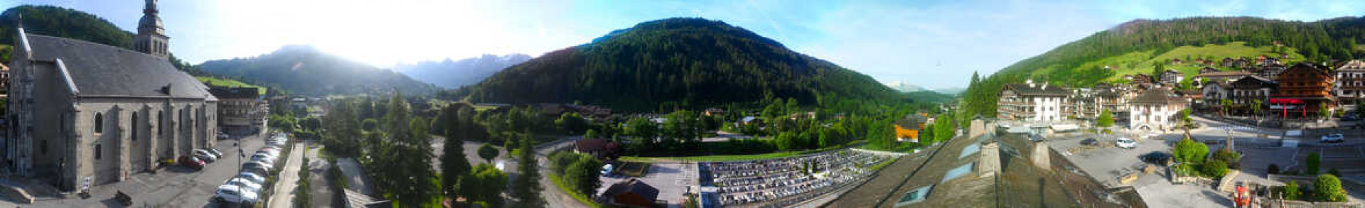  Webcam Le Grand-Bornand - Village - 1000 m