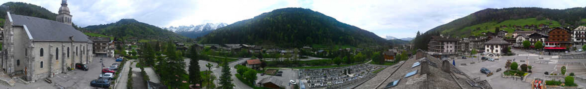  Webcam Le Grand-Bornand - Village - 1000 m