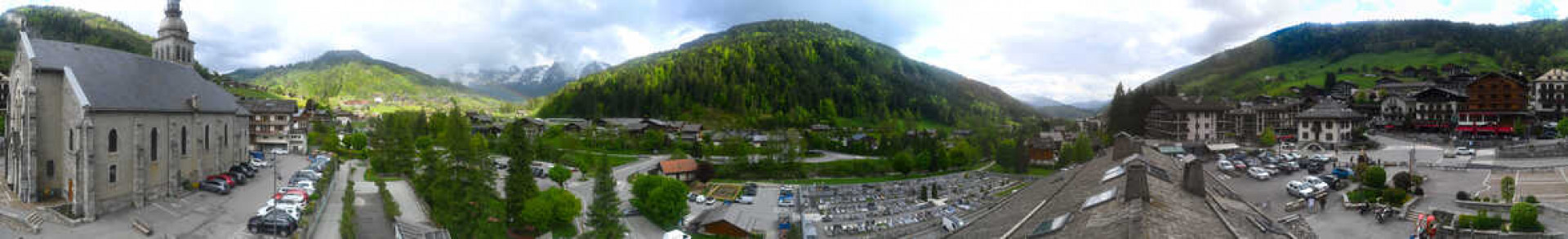 Webcam Le Grand-Bornand - Village - 1000 m